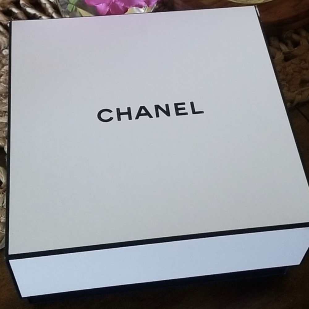 Empty Chanel gift box